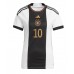 Deutschland Serge Gnabry #10 Fußballbekleidung Heimtrikot Damen WM 2022 Kurzarm
